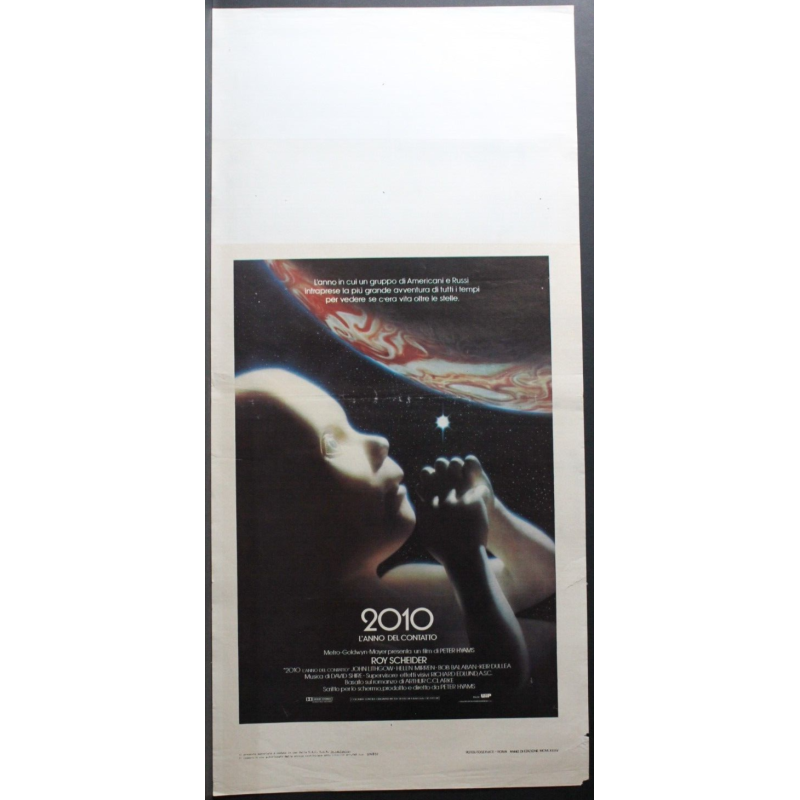 THE ABYSS - Cameron - Harris, Mastrantonio - LOCANDINA ORIGINALE 1989