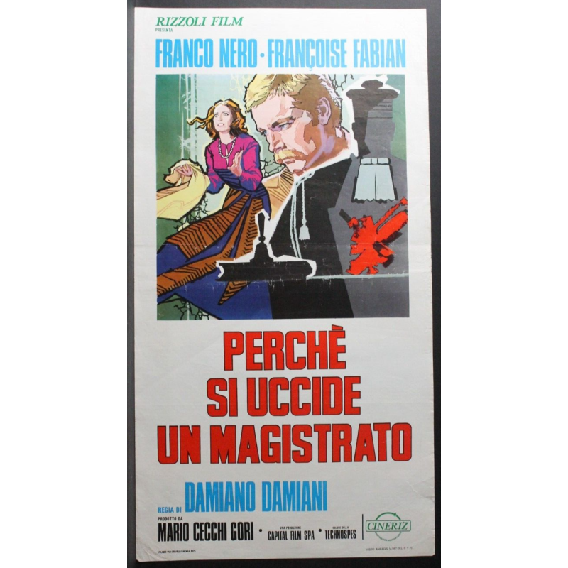 ZORRO LA MASCHERA DELLA VENDETTA - Quiney, Nanni - Merino - LOCANDINA ORIG 1971