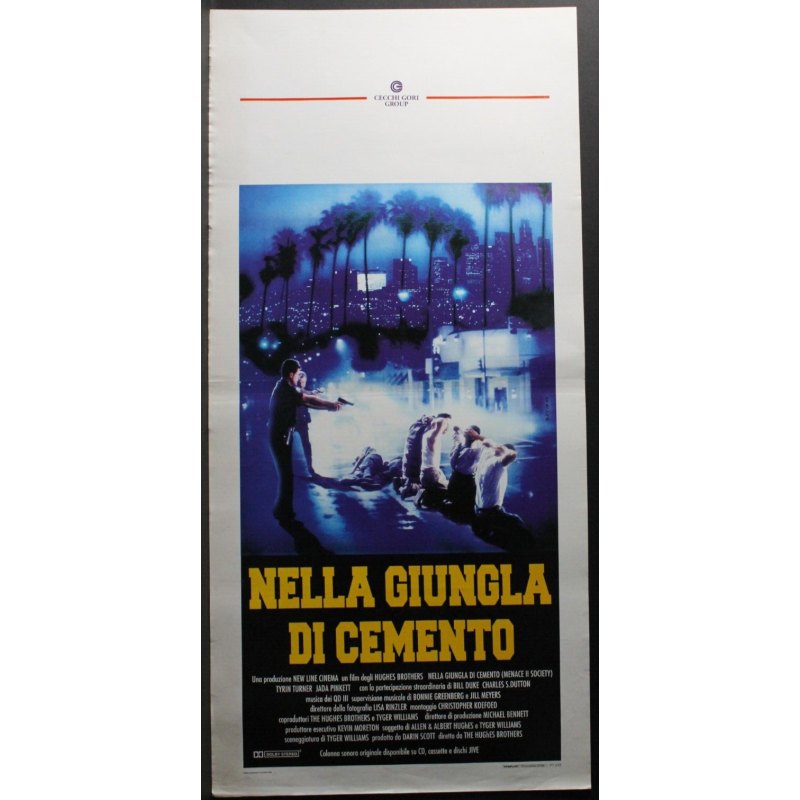 OCCHI DI SERPENTE - Ferrara - Keitel, Russo - LOCANDINA ORIGINALE 1993