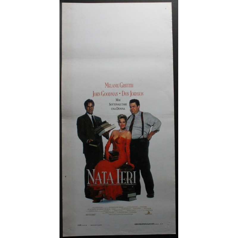 NELLA GIUNGLA DI CEMENTO - Hughes - Smith, Turner - LOCANDINA ORIGINALE 1993