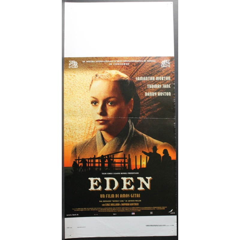 L'ESORCISTA LA GENESI - Harlin - Scorupco, Skarsgard - LOCANDINA ORIGINALE 2004