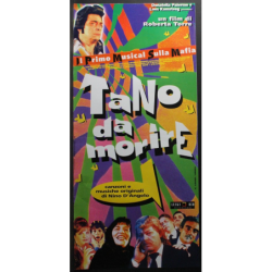 TEATRO DI GUERRA - Martone - Bonaiuto, Renzi - LOCANDINA ORIGINALE 1998