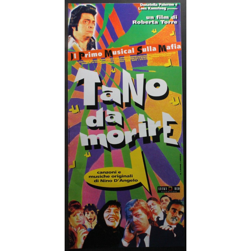 TEATRO DI GUERRA - Martone - Bonaiuto, Renzi - LOCANDINA ORIGINALE 1998