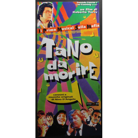 TEATRO DI GUERRA - Martone - Bonaiuto, Renzi - LOCANDINA ORIGINALE 1998