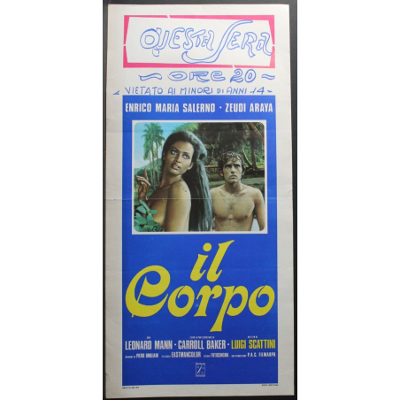 LA CUGINA - Lado - Haddon, Ranieri - LOCANDINA ORIGINALE 1974