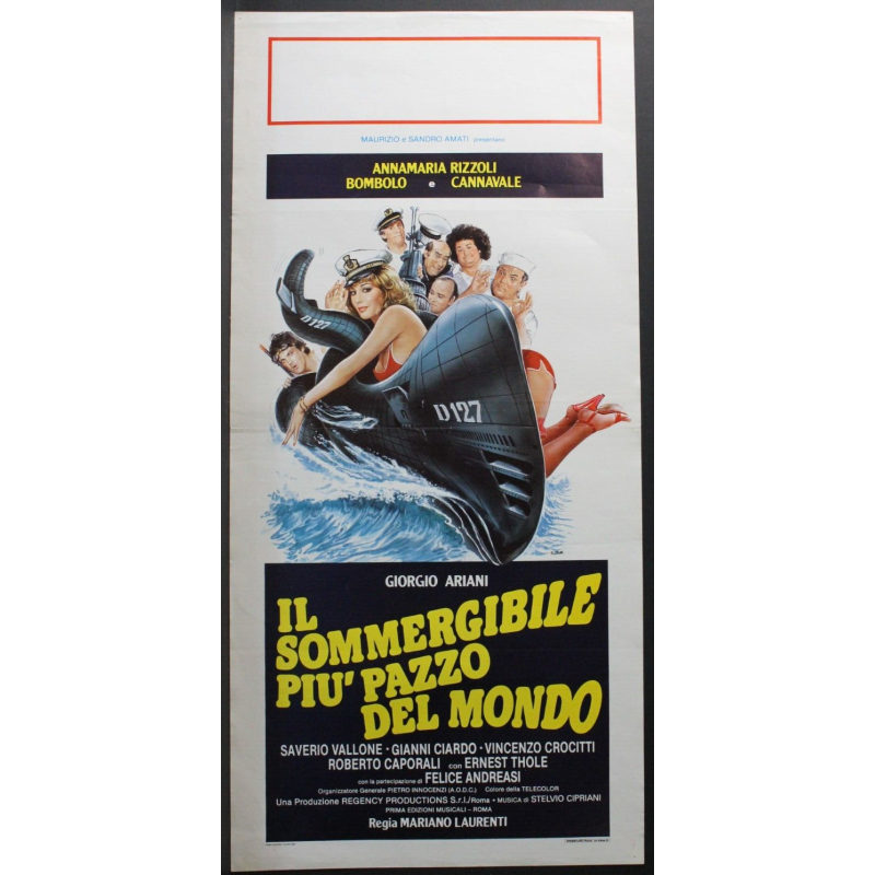 TESOROMIO - Paradisi - Araya, Dorelli - LOCANDINA ORIGINALE 1979