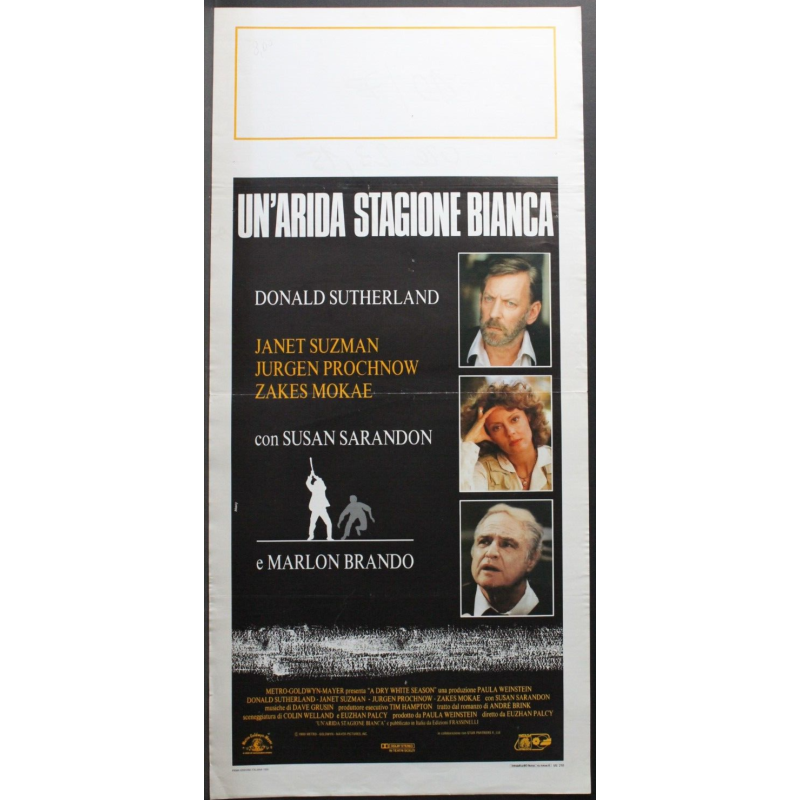 L'ASSEDIO - Donovan, O'Connell - Nardini, Bazinet - LOCANDINA ORIGINALE 1983