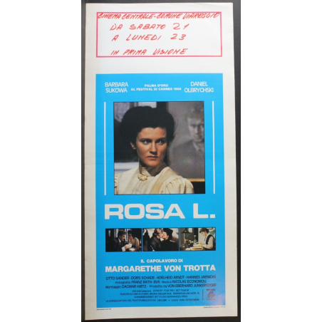 ROSEMARY'S KILLER - Zito - Dawson, Goutman - LOCANDINA ORIGINALE 1981