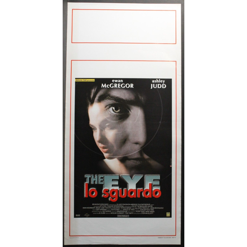 EVIL EYES - Atkins - Baldwin, Kier - LOCANDINA ORIGINALE 2004