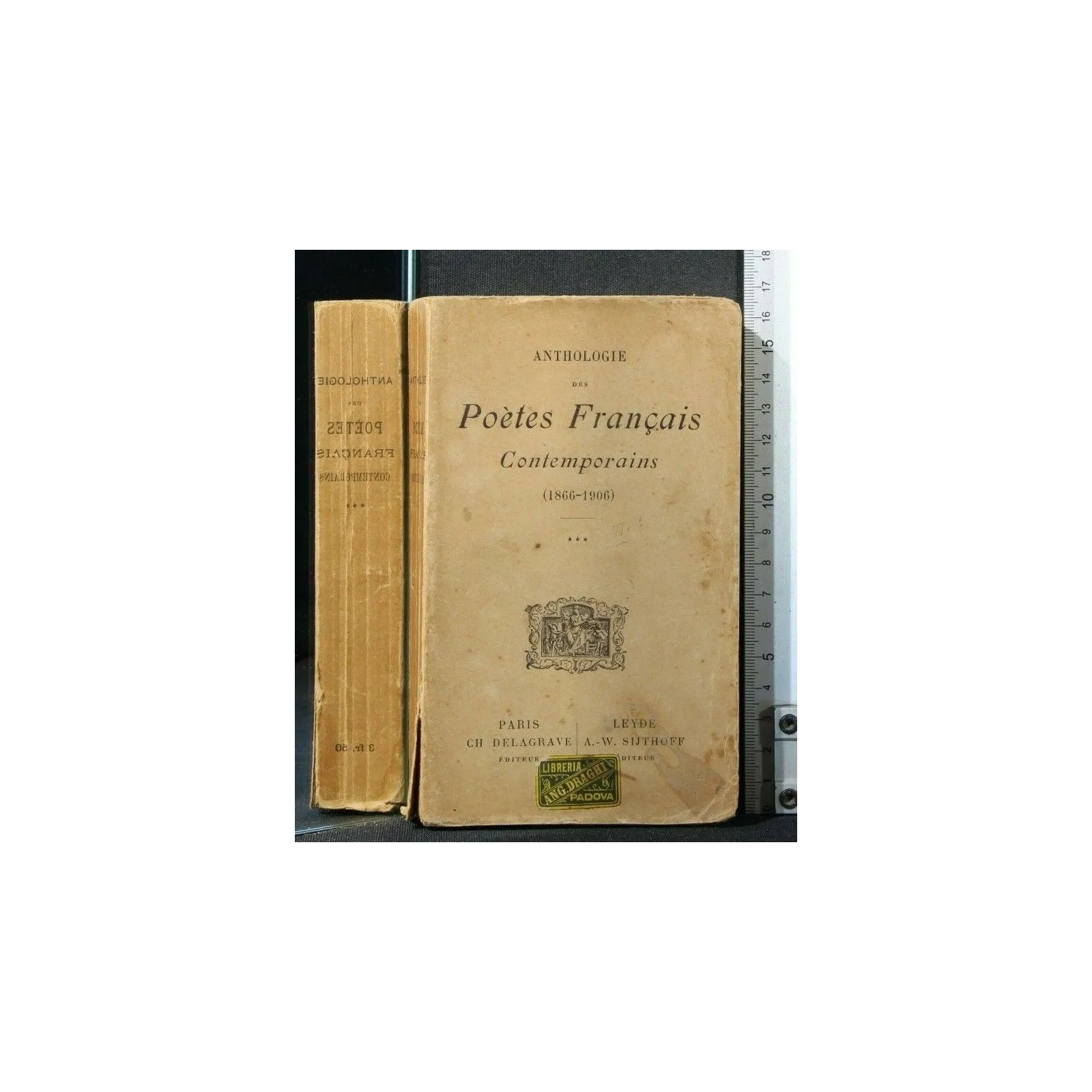 ANTHOLOGIE DES POETES FRANCAIS CONTEMPORAINS (1866-1906) VOL 3