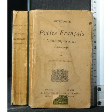 ANTHOLOGIE DES POETES FRANCAIS CONTEMPORAINS (1866-1909) VOL 2