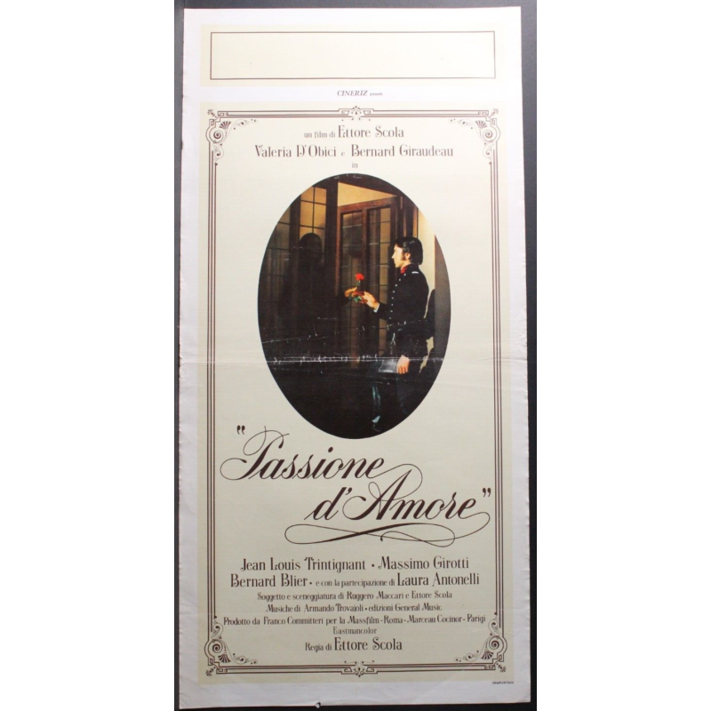 VOLTATI EUGENIO - Comencini - Andre, Blier - LOCANDINA ORIGINALE 1980