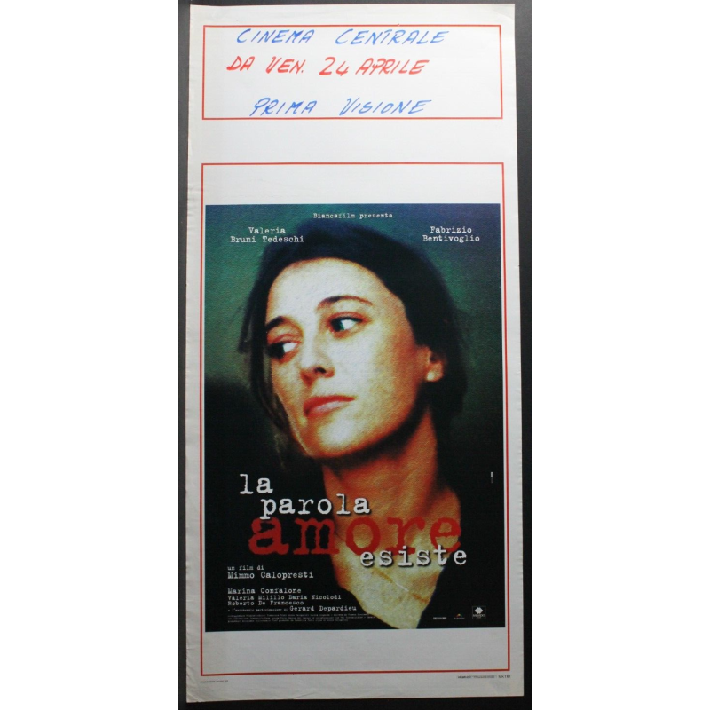 PASSIONE D'AMORE - Scola - Giraudeau, D'Obici - LOCANDINA ORIGINALE 1981