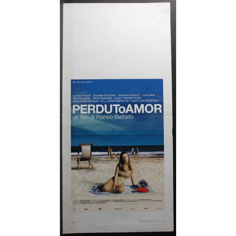 PISO PISELLO - Del Monte - Peraboni, Porro - LOCANDINA ORIGINALE 1981
