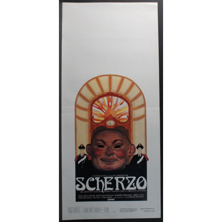 SCUGNIZZI - Loy - Amato, Gullotta - LOCANDINA ORIGINALE 1989