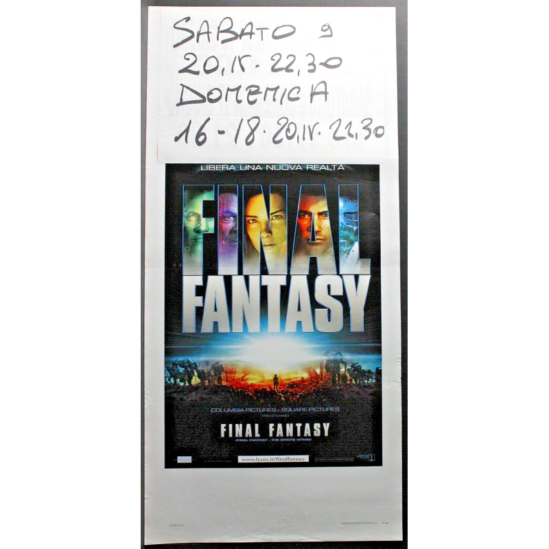 L'INVENTORE DI FAVOLE - Ray - Sarsgaard, Christensen - LOCANDINA ORIGINALE 2003