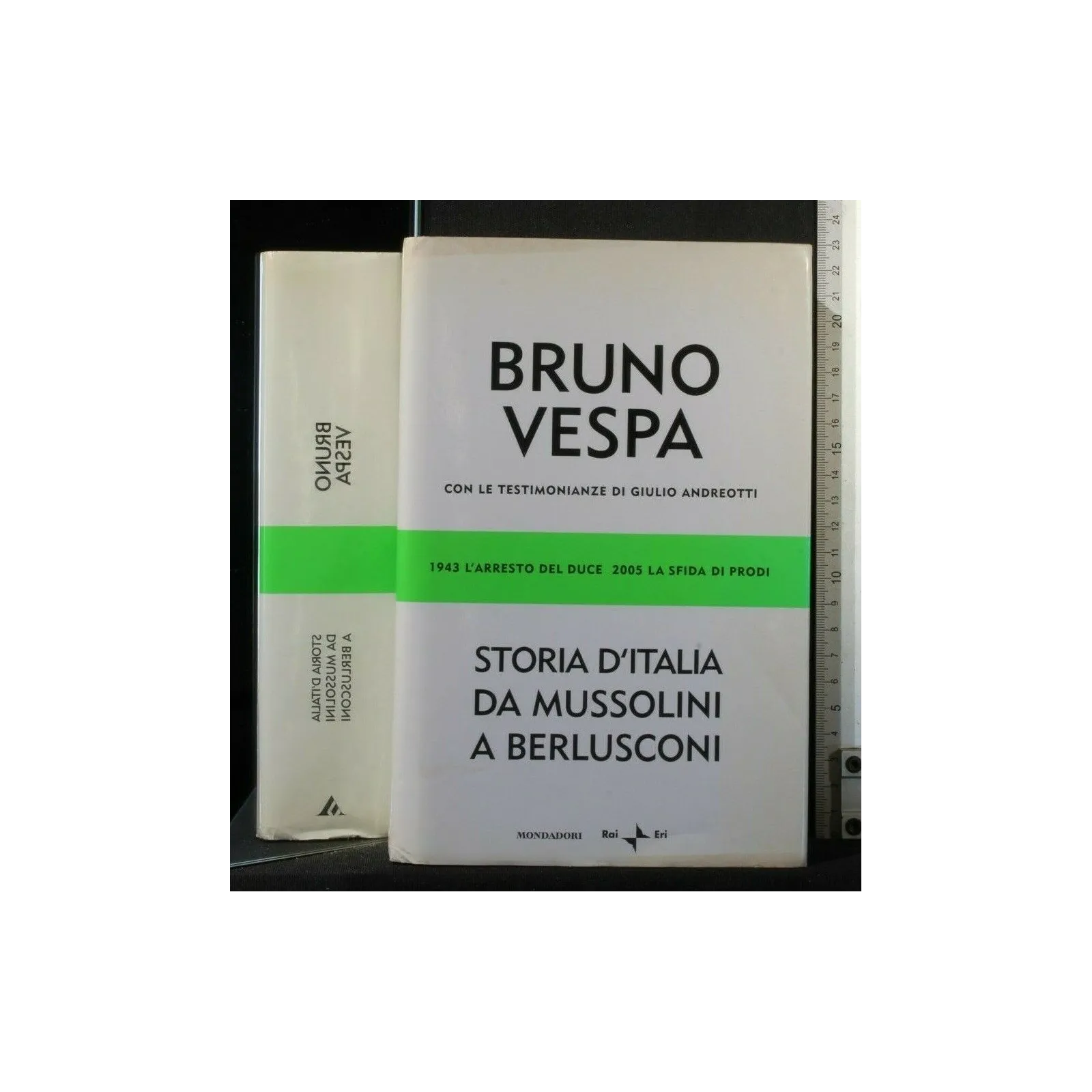 STORIA D'ITALIA DA MUSSOLINI A BERLUSCONI