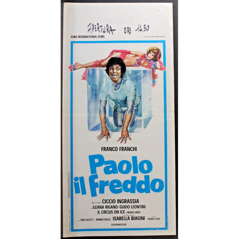 IL CASO MORO - Berardi - Lonzano, Volonte - LOCANDINA ORIGINALE 1986