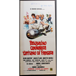 PAOLO IL FREDDO - Ingrassia - Franchi, Rigano - LOCANDINA ORIGINALE 1974