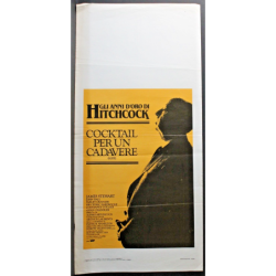 LA DONNA CHE VISSE DUE VOLTE - Hitchcock - Stewart, Novak - LOCANDINA ORIG 1958