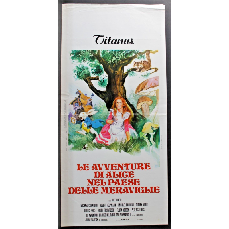 LE AVVENTURE DI PINOCCHIO - Ivanov-Vano, Pavlicenko-Guljaeva-LOCANDINA ORIG 1970