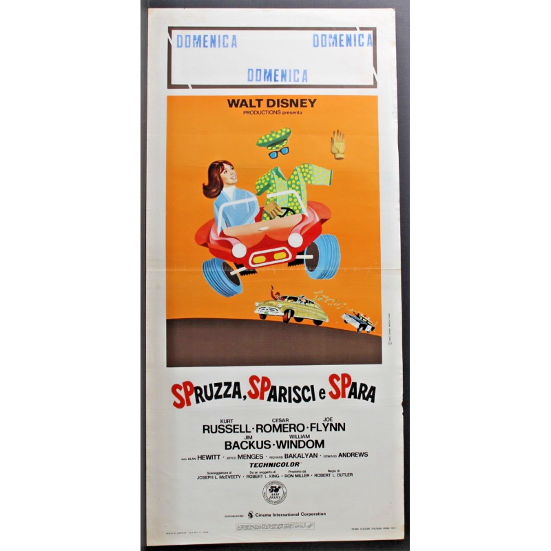 BOATNIK - Tokar - Powers, Morse - LOCANDINA ORIGINALE 1970