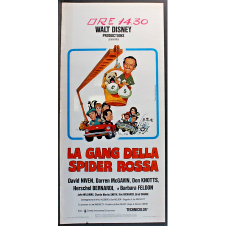 IL FANTASMA DEL PIRATA BARBANERA - Stevenson - Ustinov -LOCANDINA ORIGINALE 1968
