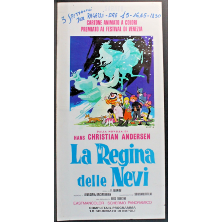 PAGEMASTER - Johnston - Culkin, LIody - LOCANDINA ORIGINALE 1994