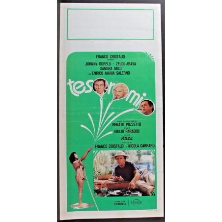 TEATRO DI GUERRA - Martone - Bonaiuto, Renzi - LOCANDINA ORIGINALE 1998