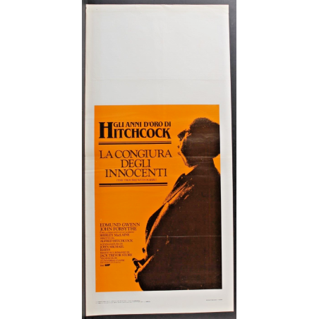 LA FINESTRA SUL CORTILE - Hitchcock - Stewart, Kelly - LOCANDINA ORIGINALE 1954