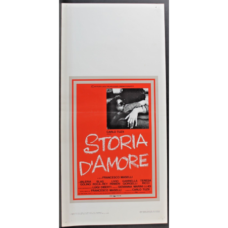 STORIA DI RAGAZZI E DI RAGAZZE - Avati - Andreasi, Rovere - LOCANDINA ORIG 1989