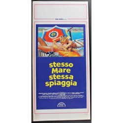 STORIA D'AMORE - Maselli - Roca-Rey, Golino - LOCANDINA ORIGINALE 1986