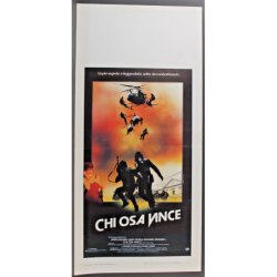 CHI PROTEGGE IL TESTIMONE - Scott - Berenger, Rogers - LOCANDINA ORIGINALE 1987
