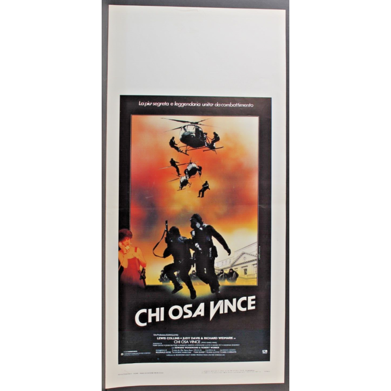 CHI PROTEGGE IL TESTIMONE - Scott - Berenger, Rogers - LOCANDINA ORIGINALE 1987