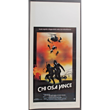 CHI PROTEGGE IL TESTIMONE - Scott - Berenger, Rogers - LOCANDINA ORIGINALE 1987