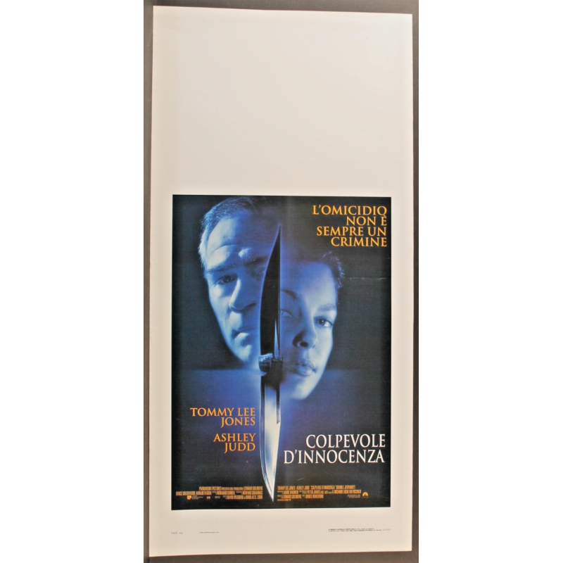 CRIMI INVISIBILI - Wenders - MacDowell, Pullman - LOCANDINA ORIGINALE 1997