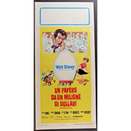 IL COW-BOY OL VELO DA SPOSA - Swift - O'Hara, Mills - LOCANDINA ORIGINALE 1961