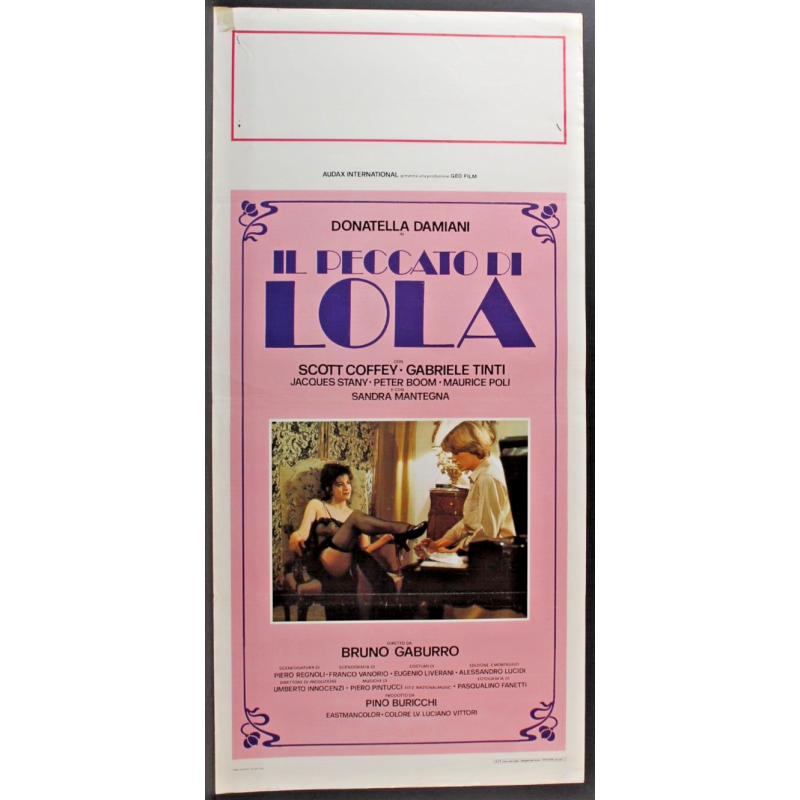 EXTRASENSORIAL - De Martino - Moriarty, Milford - LOCANDINA ORIGINALE 1982