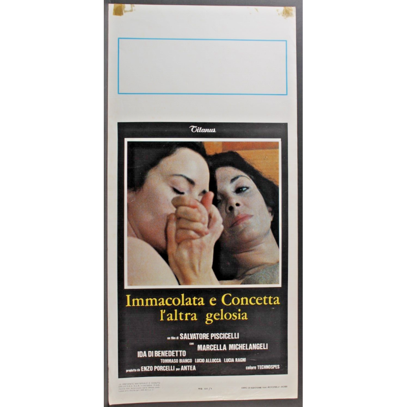 IN PUNTA DI PIEDI - Mele - Nakszynski, Modugno - LOCANDINA ORIGINALE 1984