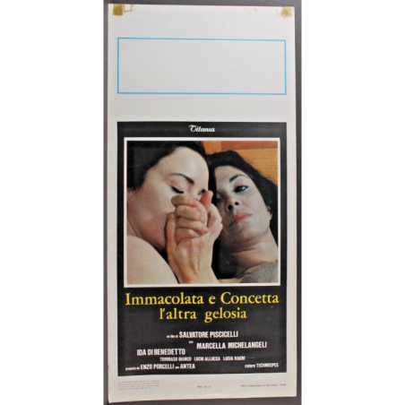 IN PUNTA DI PIEDI - Mele - Nakszynski, Modugno - LOCANDINA ORIGINALE 1984