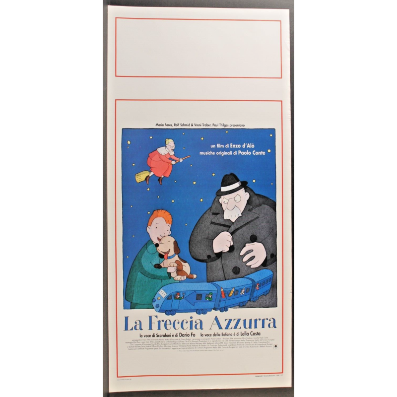 IL FRULLO DEL PASSERO -Mignozzi - Muti, Noiret - LOCANDINA ORIGINALE 1988