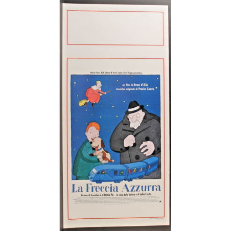 IL FRULLO DEL PASSERO -Mignozzi - Muti, Noiret - LOCANDINA ORIGINALE 1988