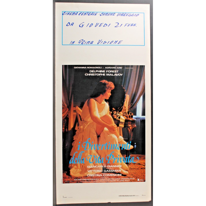 LE DOLCI ZIE - Imperoli - Benussi, Petit - LOCANDINA ORIG 1975