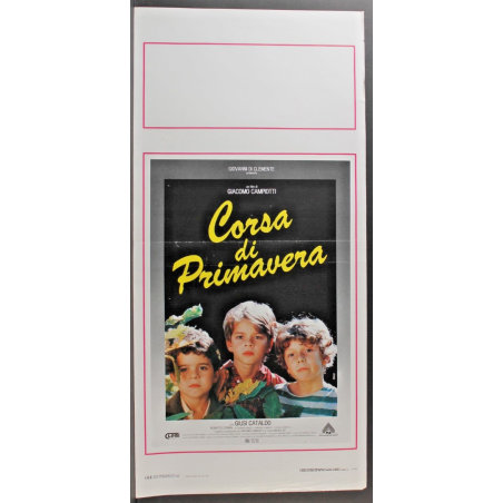 DOLCE E SELVAGGIO - Climati, Morra - Prosperi - LOCANDINA ORIGINALE 1983