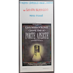 UN POVERO RICCO - Campanile - Pozzetto, Muti - LOCANDINA ORIGINALE 1983