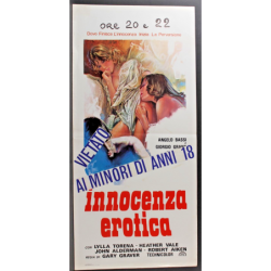 DIAVOLO IN CORPO - Bellocchio - Pitzalis, Detmers - LOCANDINA ORIGINALE 1986