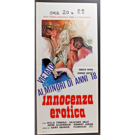 DIAVOLO IN CORPO - Bellocchio - Pitzalis, Detmers - LOCANDINA ORIGINALE 1986