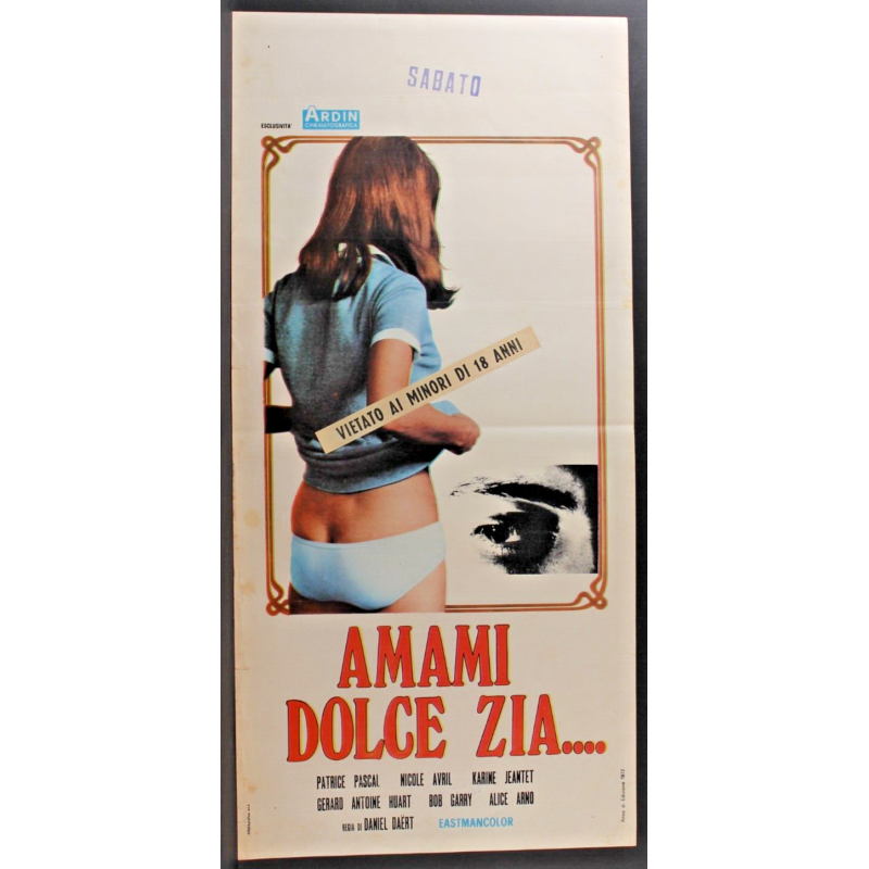 INNOCENZA EROTICA - Graver - Torena, Vale - LOCANDINA ORIGINALE 1976