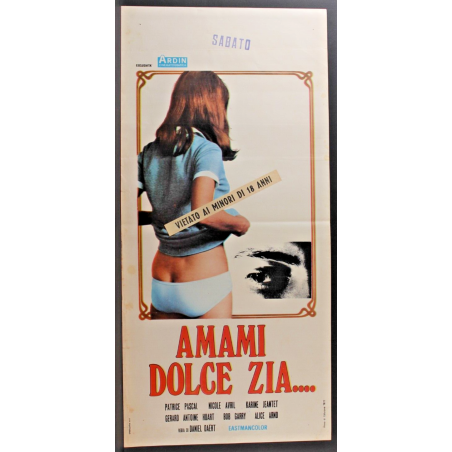 INNOCENZA EROTICA - Graver - Torena, Vale - LOCANDINA ORIGINALE 1976