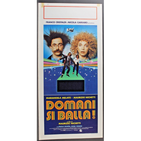 COMINCIO TUTTO PER CASO - Marino - Bova, Buy - LOCANDINA ORIGINALE 1993